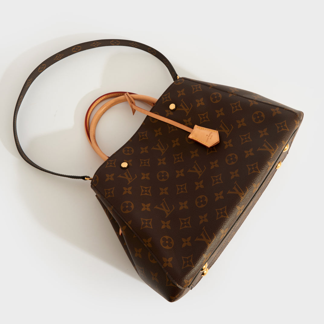 Louis Vuitton Montaigne MM Monogram Canvas Tote Bag