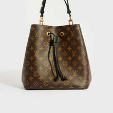 Load image into Gallery viewer, LOUIS VUITTON NéoNoé Bucket Bag in Monogram Canvas with Black Leather