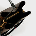 NéoNoé MM Bucket Bag in Monogram Canvas and Black