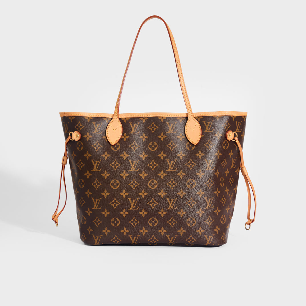 Louis Vuitton NEVERFULL MM MONOGRAM Brown Leather ref.89434 - Joli Closet