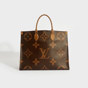 LOUIS VUITTON OnTheGo GM Tote Bag in Brown