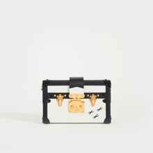Load image into Gallery viewer, LOUIS VUITTON Petite Malle Epi in White with Black Trim