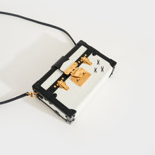 Load image into Gallery viewer, LOUIS VUITTON Petite Malle Epi in White with Black Trim