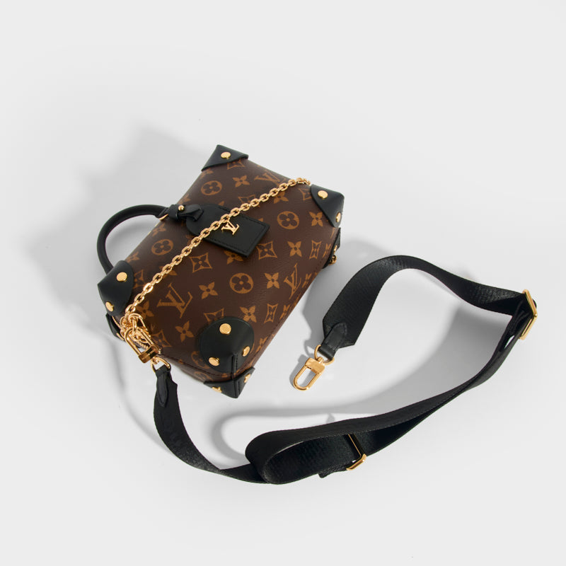 Louis Vuitton Monogram Petite Malle Souple Bag Brown - NOBLEMARS