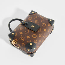 Load image into Gallery viewer, LOUIS VUITTON Petite Malle Souple Bag in Noir