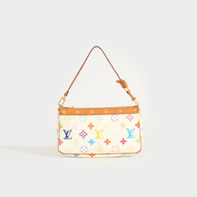 Load image into Gallery viewer, LOUIS VUITTON Pochette Accessoires Handbag in White Multicolour Monogram 2003