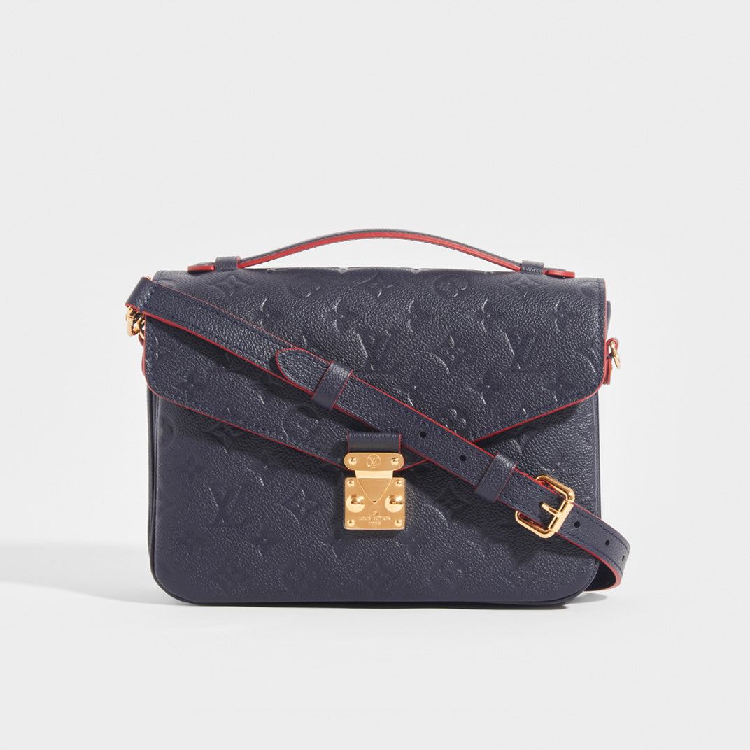 Louis Vuitton, Bags, Louis Vuitton Saintonge Monogram Empreinte Leather