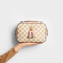 Load image into Gallery viewer, LOUIS VUITTON Saintonge Shoulder Bag in Damier Azur Canvas