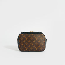 Load image into Gallery viewer, LOUIS VUITTON Saintonge in Monogram Canvas and Black Leather