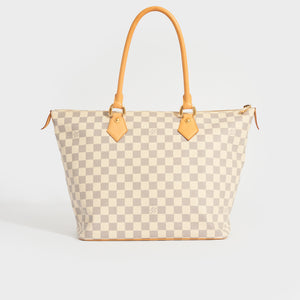 LOUIS VUITTON Damier Azur Saleya MM 2007