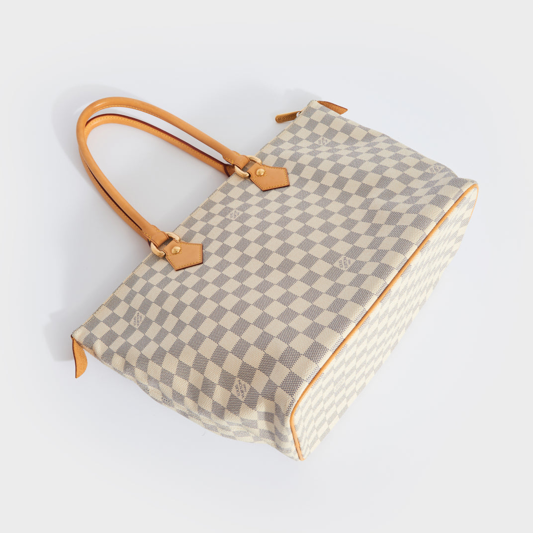 LOUIS VUITTON SALEYA MM DAMIER AZURE