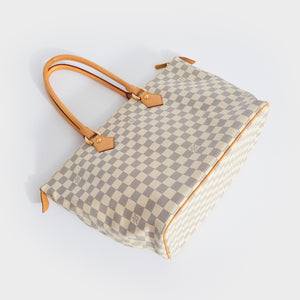LOUIS VUITTON #42561 Saleya MM Damier Azur Canvas Handbag – ALL