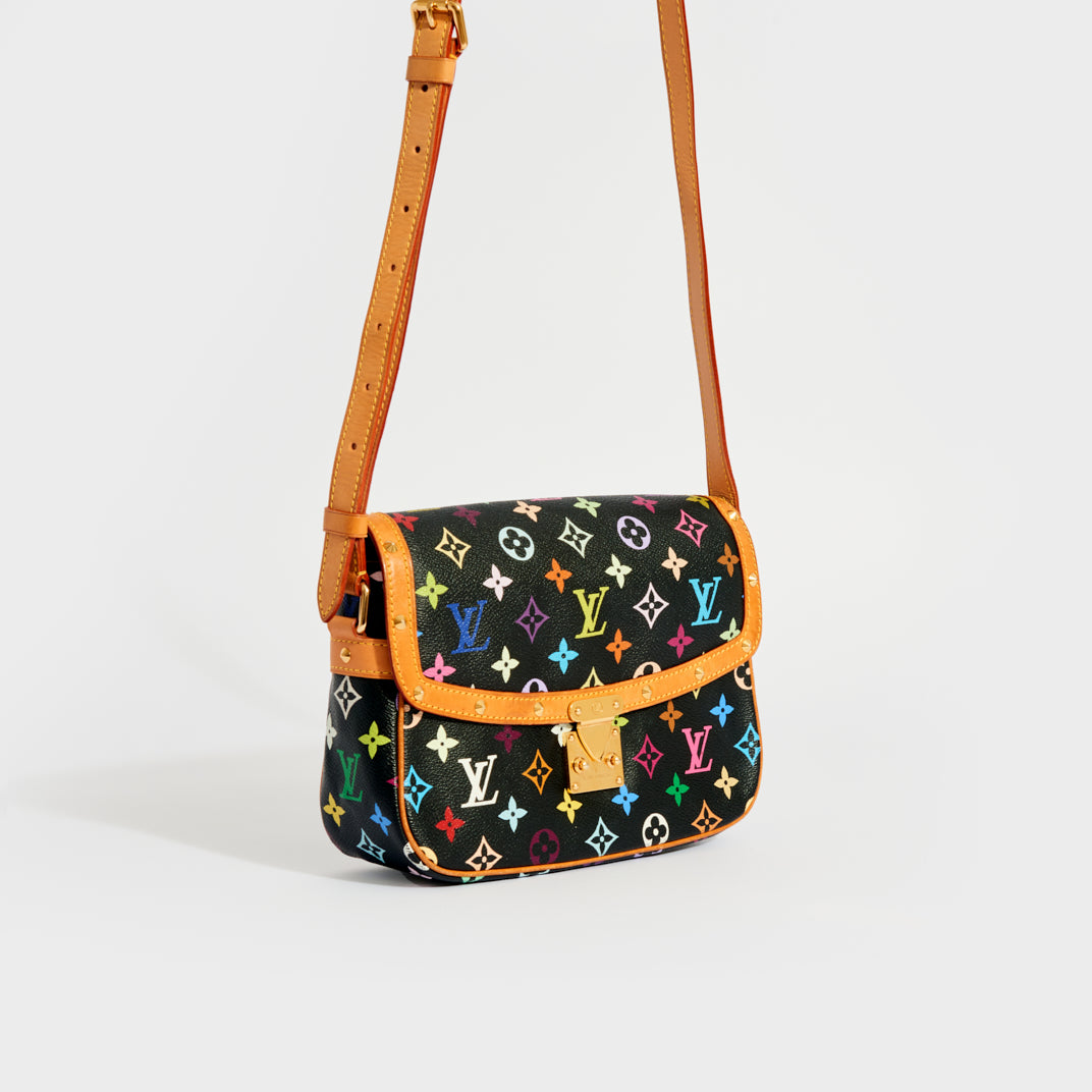 x Takashi Murakami Monogram Sologne Shoulder Bag in Multicolour 2003