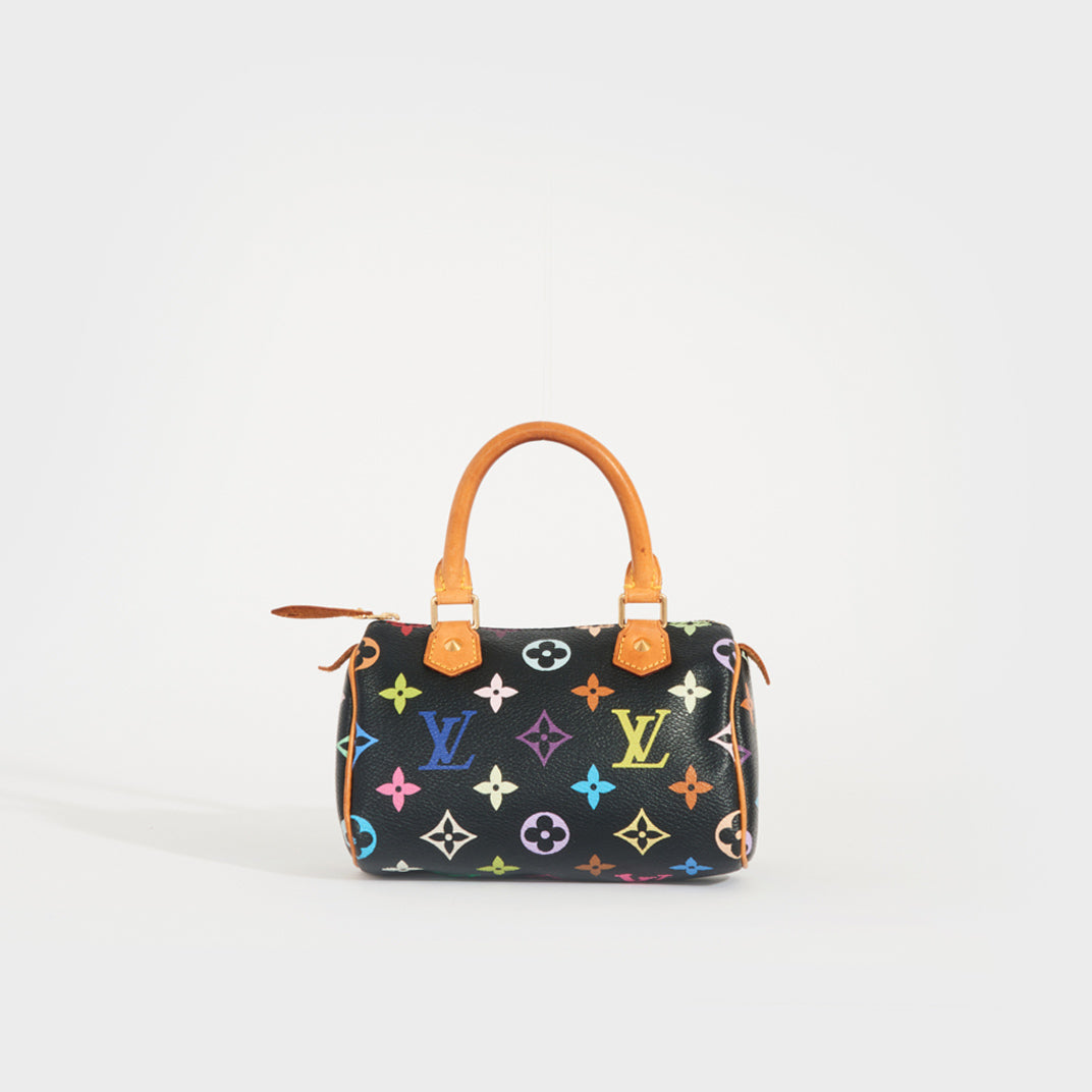 x Takashi Murakami Multicolor Mini Speedy Tote 2003