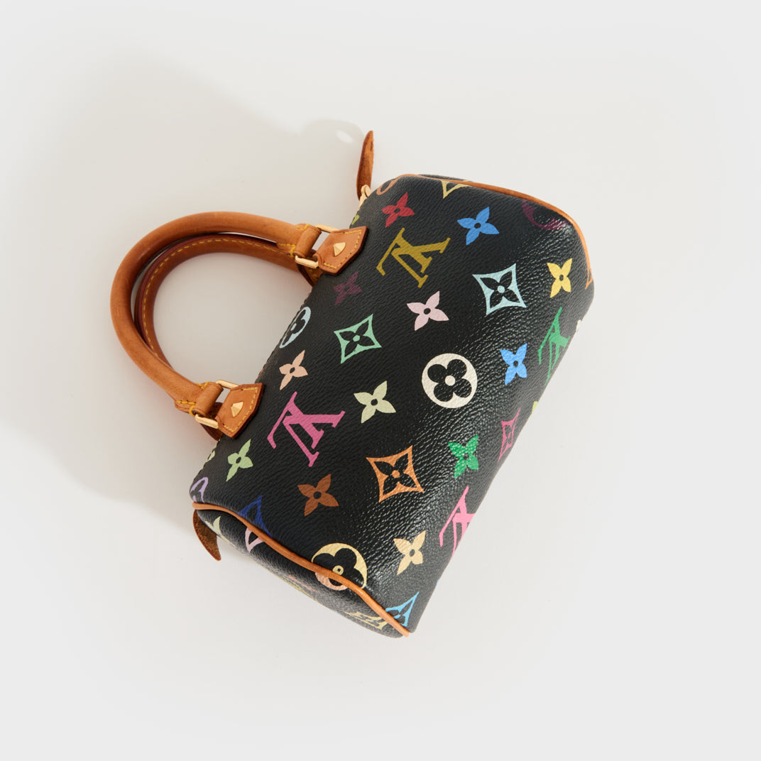 LOUIS VUITTON x Takashi Murakami Multicolor Mini Speedy COCOON