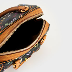 Louis Vuitton Takashi Murakami Black Multicolor Monogram Nano