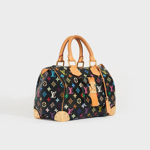 LOUIS VUITTON x Takashi Murakami Multicolor Speedy 30 Tote 2007