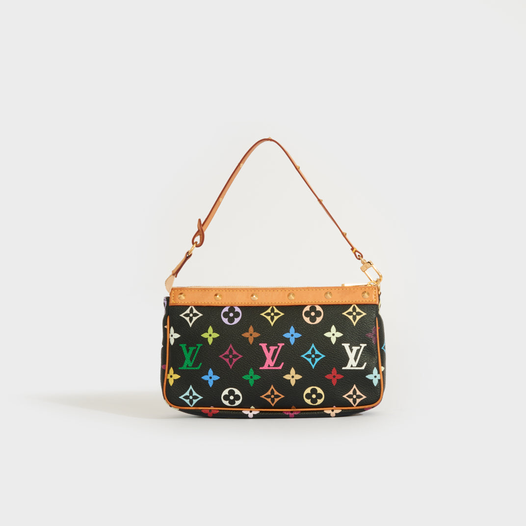 Louis Vuitton x Takashi Murakami Monogram Multicolore Pochette