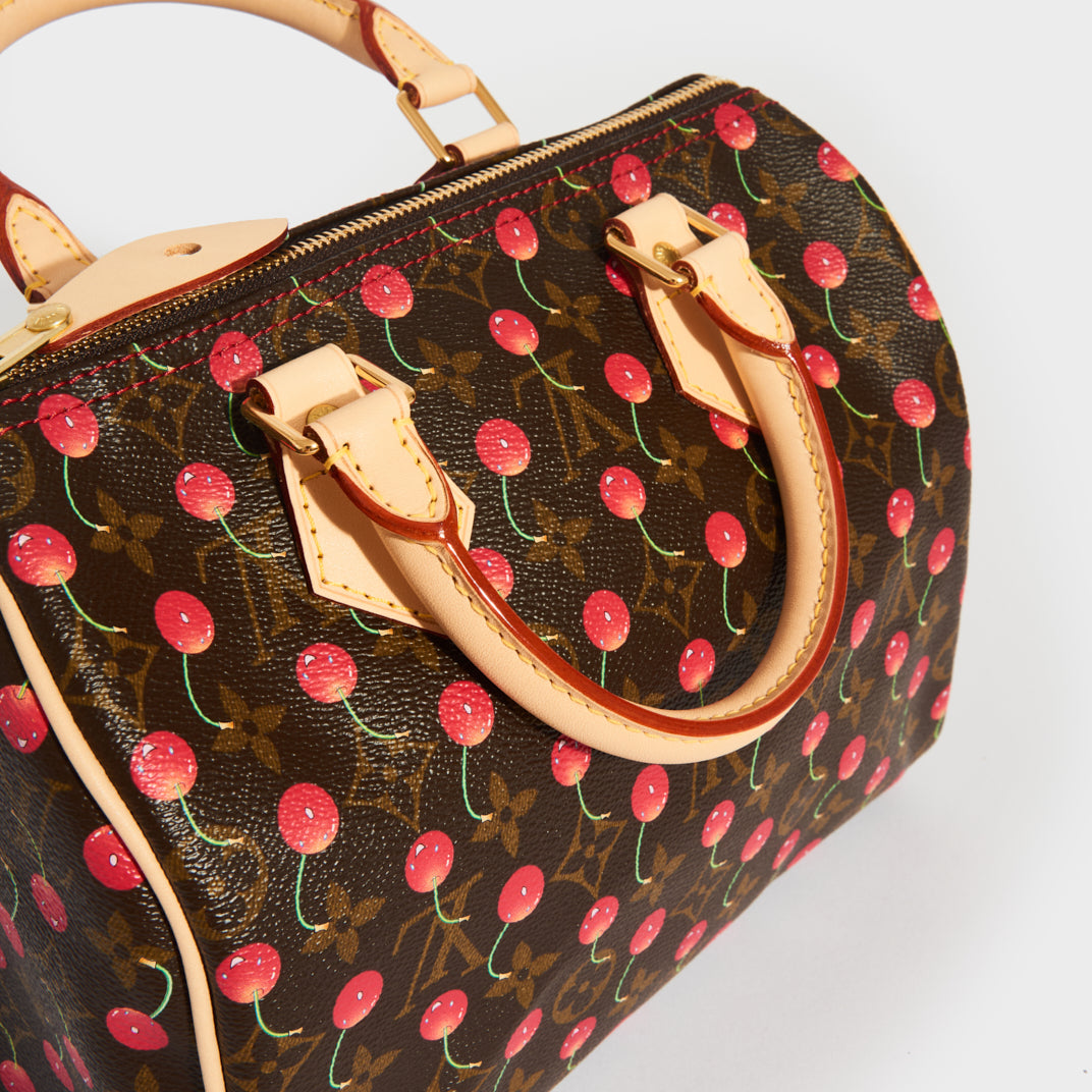 Louis Vuitton - Speedy 25 Cherry Takashi Murakami Handbag - Catawiki