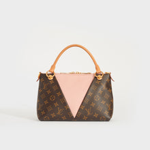 Load image into Gallery viewer, LOUIS VUITTON V Tote BB in Monogram Canvas and Pink Leather