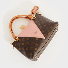 Load image into Gallery viewer, LOUIS VUITTON V Tote BB in Monogram Canvas and Pink Leather