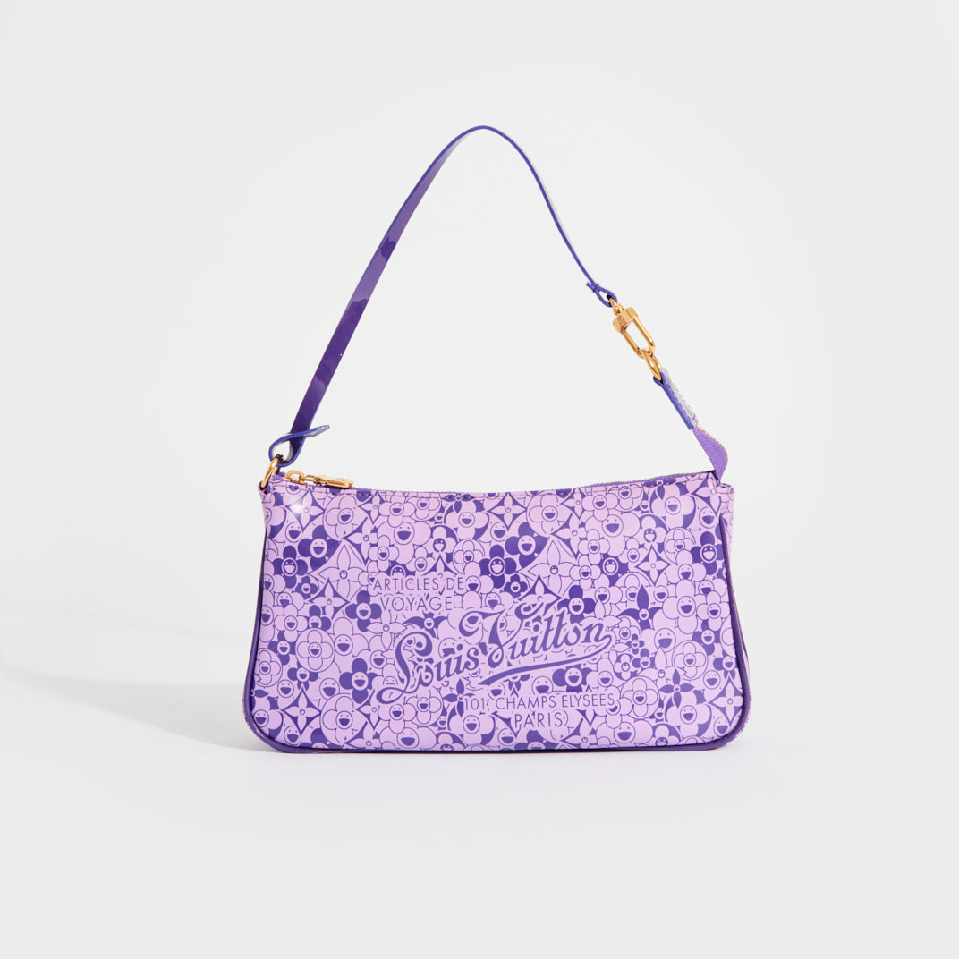 LOUIS VUITTON Vernis Cosmic Blossom Pochette Accessoires COCOON