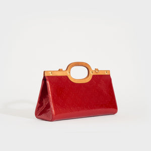 Louis Vuitton Red Monogram Vernis Roxbury Drive Leather Patent