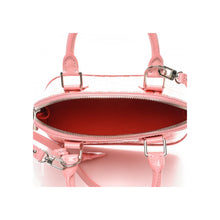 Load image into Gallery viewer, Inside view of LOUIS VUITTON Alma BB Jungle Top Handle Bag