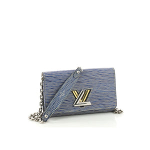 Lv Twist Belt Wallet On Chain Link