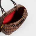 Speedy 30 in Damier Ebène Canvas with Charms