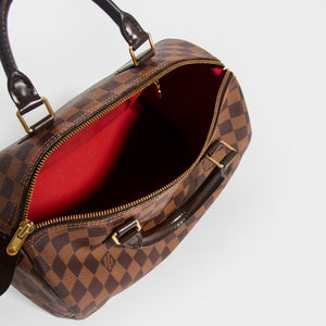 Louis Vuitton Damier Ebene Speedy 30 Handbag