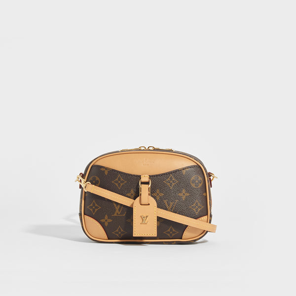 LOUIS VUITTON Monogram Deauville Bag + Free Bag Charm
