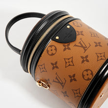 Load image into Gallery viewer, Top detail view of LOUIS VUITTON Monogram Reverse Canvas Cannes Bag