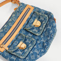 Monogram Denim Baggy PM Shoulder Bag