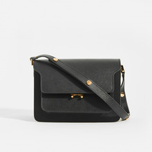 Load image into Gallery viewer, MARNI Medium Trunk in Black Saffiano Leather