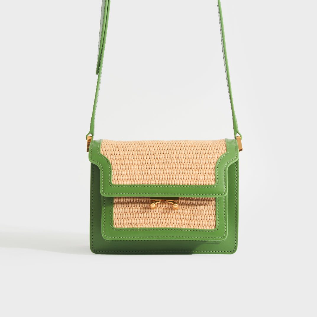 Marni Trunk Mini Leather Cross-body Bag