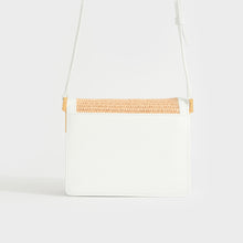 Load image into Gallery viewer, MARNI Mini Raffia Trunk Crossbody Bag in White