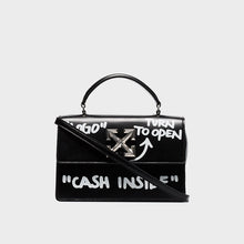 Load image into Gallery viewer, OFF-WHITE Jitney 1.4 Leather Shoulder Bag - &quot;Cash Inside&quot;