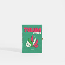 Load image into Gallery viewer, OLYMPIA LE-TAN Book Clutch Tulum in Green