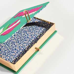 OLYMPIA LE-TAN Book Clutch Tulum in Green