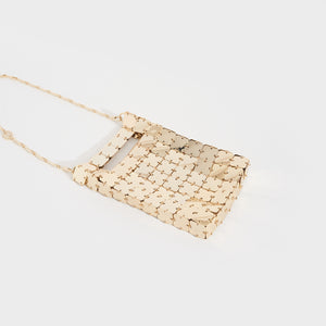 RABANNE 1969 Chainmail Shoulder Bag in Gold