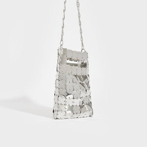 RABANNE 1969 Chainmail Shoulder Bag in Silver