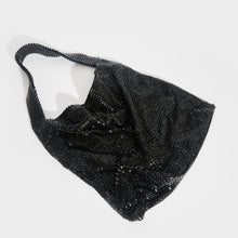 Load image into Gallery viewer, PACO RABANNE Pixel Mesh Moyen Shoulder Bag in Black