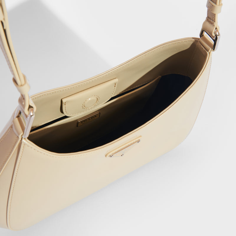 Cleo Large Shoulder Bag in Desert Beige