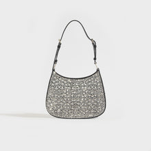 Load image into Gallery viewer, PRADA Cleo Satin Shoulder Bag with Crystals