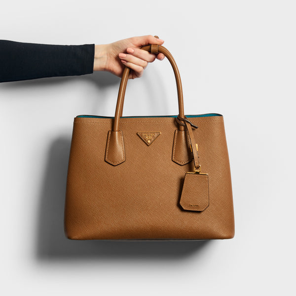 Prada leather bag top
