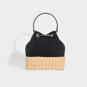 Prada black on sale bucket pouch
