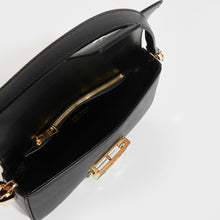 Load image into Gallery viewer, PRADA Ensemble Textured Leather Shoulder Bag in Black