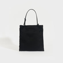 Load image into Gallery viewer, PRADA Floral-Beaded Nylon Bag in Black