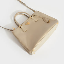 Load image into Gallery viewer, PRADA Galleria Tote in Beige Saffiano Leather